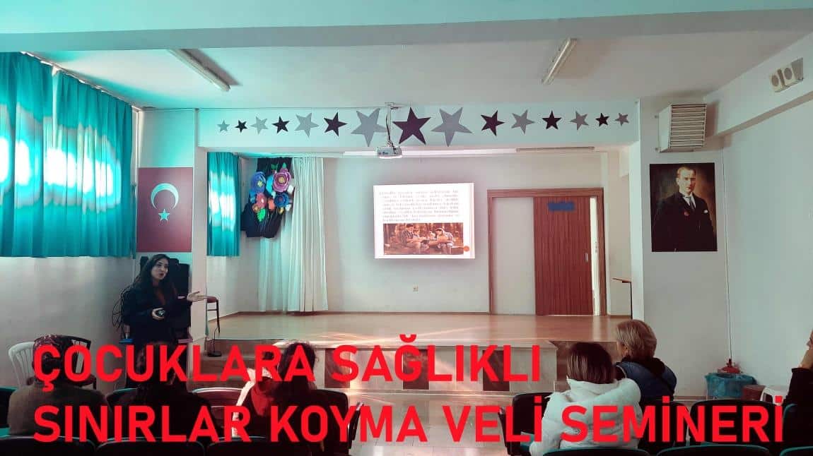 Rehberlik Servisimiz Tarafından Çocuklara Sağlıklı Sınırlar Koyma Konulu Veli Semineri Düzenlendi